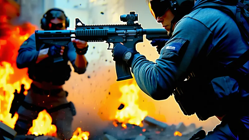 Đội Counter-Strike: Global Offensive (CS:GO) đang triển khai chiến thuật trong một trận đấu căng thẳng, thể hiện khả năng phân tích game CS:GO của suncity888.