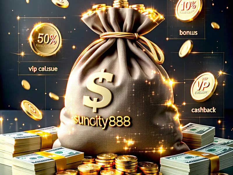 Hình ảnh tiền thưởng độc quyền và các chương trình khuyến mãi đặc biệt dành cho VIP tại Suncity888.