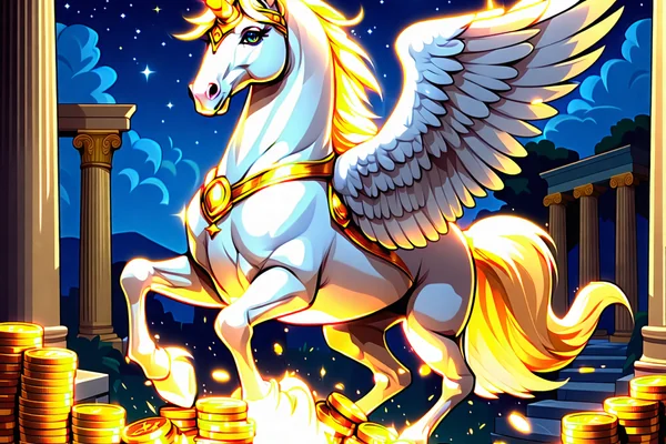 Hình ảnh game Divine Fortune với chủ đề thần thoại Hy Lạp cổ đại, các sinh vật huyền bí và tính năng jackpot lũy tiến hấp dẫn tại suncity888.