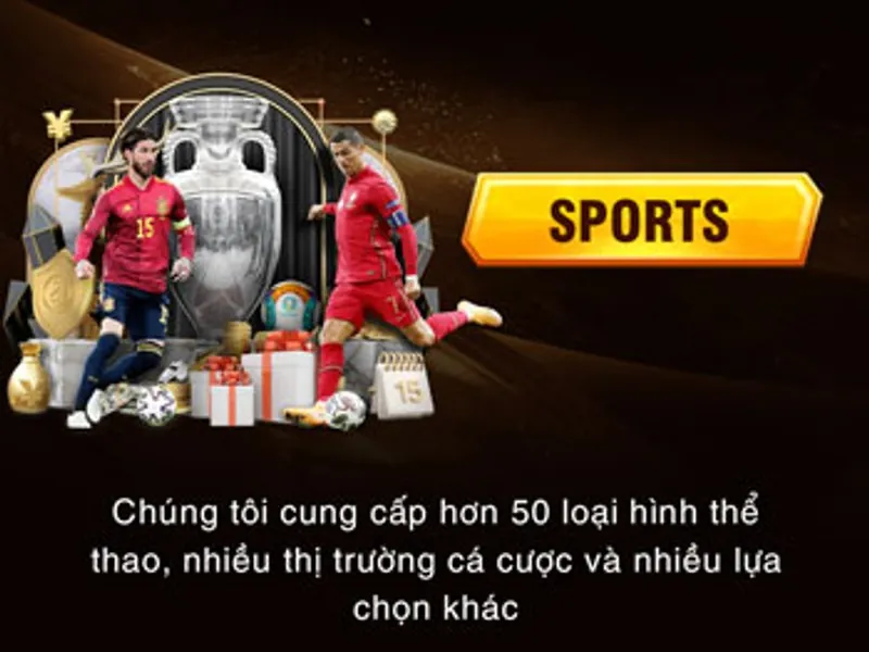 Logo SABA Sports và hình ảnh sân vận động bóng đá