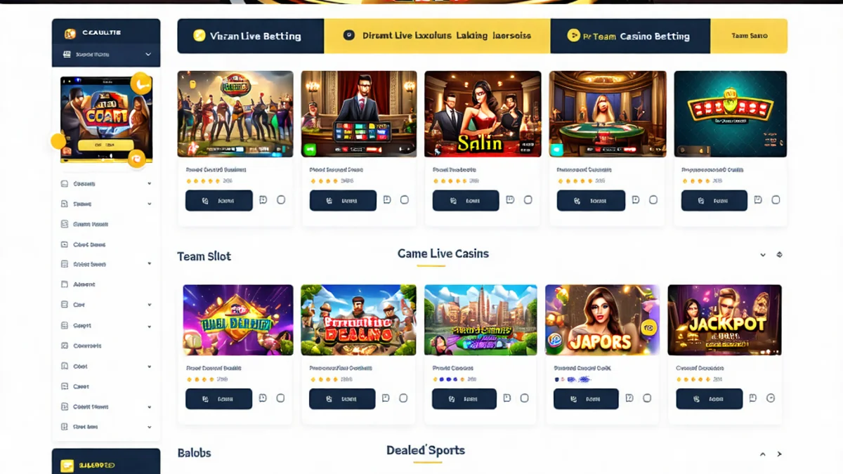 Tổng quan nền tảng suncity888 với các trò chơi cá cược và giao diện hiện đại