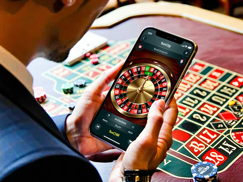 Người chơi tương tác với dealer trực tiếp trên nền tảng Suncity888
