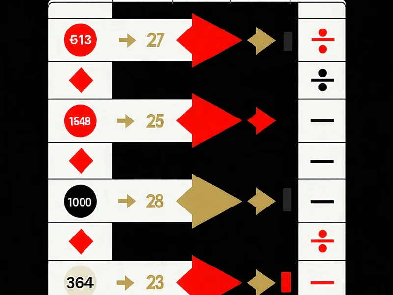 Biểu đồ chiến lược Martingale cho Roulette tại Suncity888