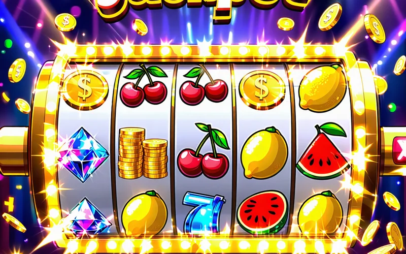 Hình ảnh trò chơi slot Suncity888, màn hình máy slot với các biểu tượng may mắn và tiền thưởng