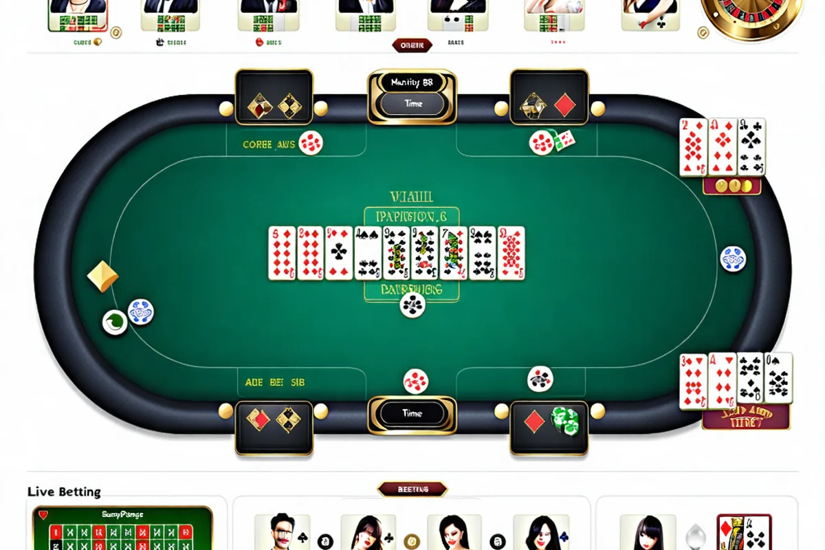 Giao diện nền tảng Suncity888 với trò chơi Mahjong đang diễn ra, thể hiện tính chuyên nghiệp và đa dạng trò chơi