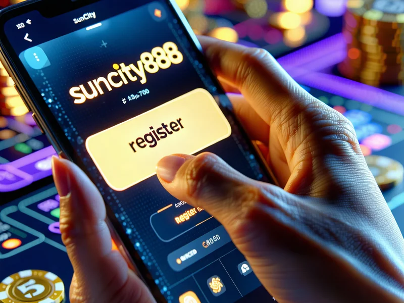 Giao diện đăng ký Suncity888, cách đăng ký suncity888