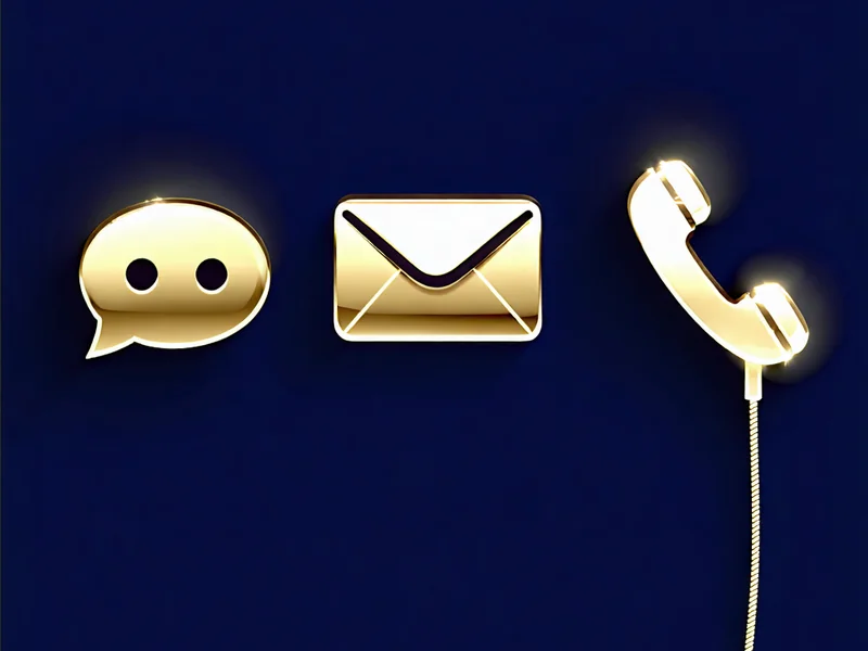 Hình ảnh minh họa các kênh liên hệ hỗ trợ Suncity888: Live chat, email, và điện thoại.