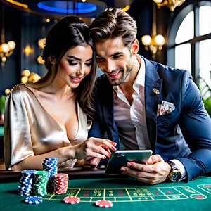 Hình ảnh một quản lý tài khoản chuyên nghiệp đang tư vấn cho khách hàng VIP, thể hiện dịch vụ hỗ trợ cá nhân hóa của suncity888.