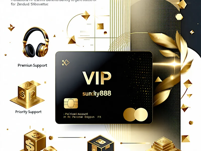 Hình ảnh biểu tượng VIP và các đặc quyền độc quyền như hỗ trợ ưu tiên, quản lý tài khoản cá nhân, và các sự kiện đặc biệt, nhấn mạnh lợi ích khi đạt cấp độ VIP cao hơn tại suncity888