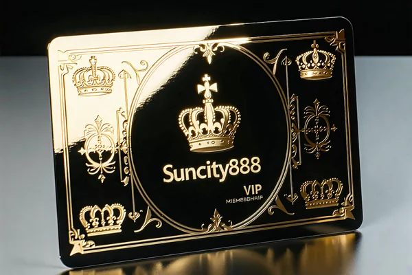 Hình ảnh chương trình VIP Suncity888, thẻ VIP vàng và các đặc quyền