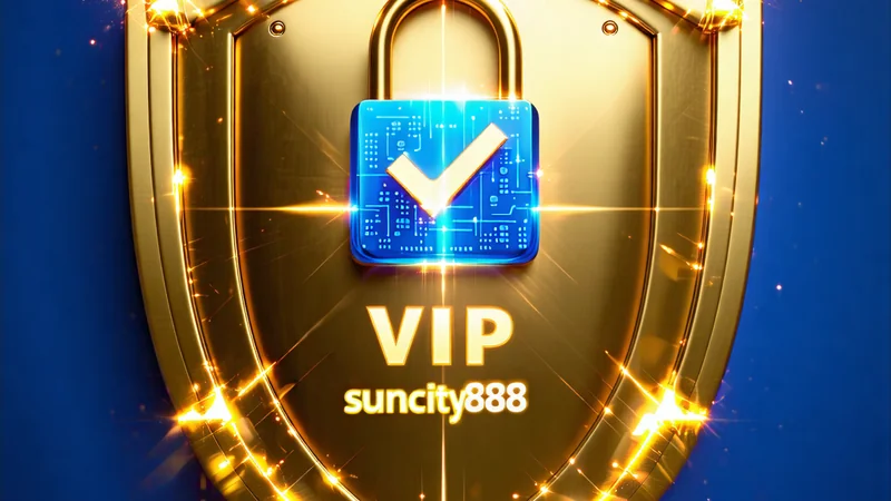 Biểu tượng bảo mật và uy tín của suncity888 dành cho thành viên VIP